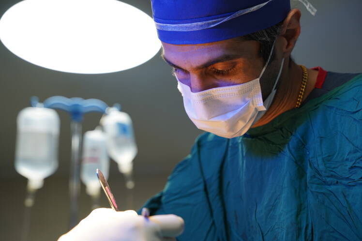 عمل بینی گوشتی