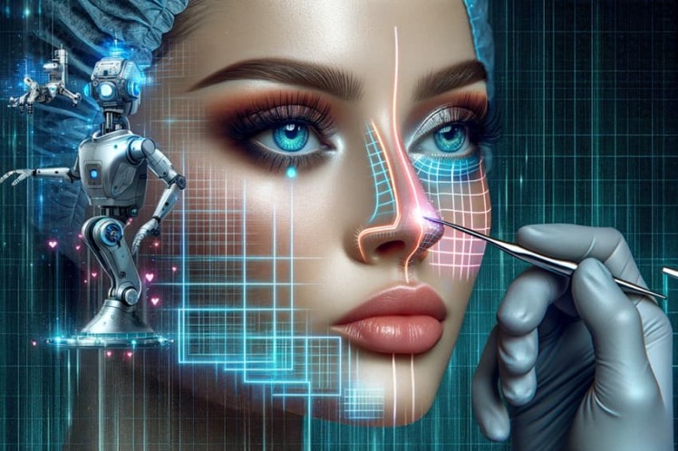 نقش هوش مصنوعی در طراحی فرم بینی قبل از جراحی